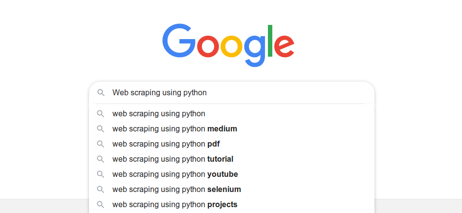 Python Web Scraping Search Results